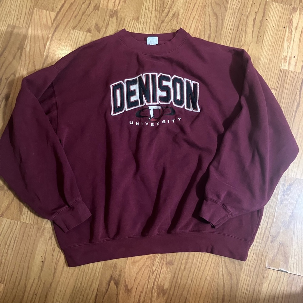 Vintage Denison Sweatshirt Large